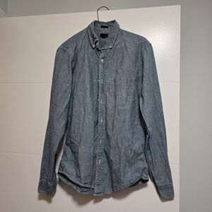 J Crew light denim shirt S